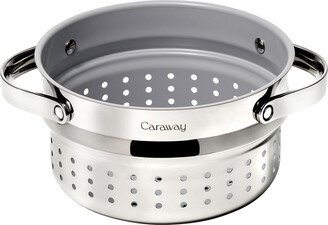 Caraway Home 3 qt Sauce Pan Steamer Stainless Steel