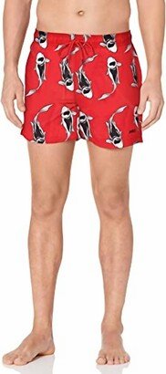 Swim Trunks in Red