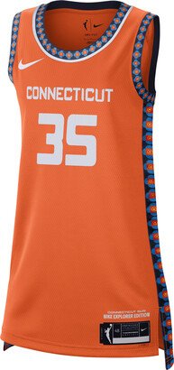 Connecticut Sun Explorer Edition Women's WNBA Victory Jersey in Orange