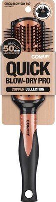 Quick Blow Dry Pro Copper Collection Hair Brush