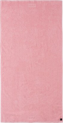 Pink Mono Bath Towel