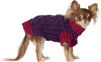 LISH Purple & Pink Small Wilmot Sweater