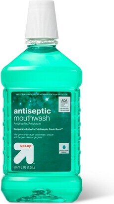 Antiseptic Mouthwash Spring Mint - 50.7 fl oz - up & up™