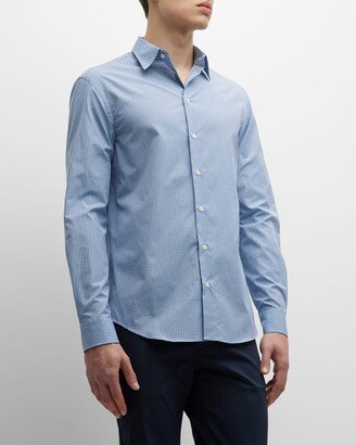 Men's Micro-Print Sport Shirt