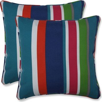 Pillow Perfect St. Lucia Stripe 16.5-inch Throw Pillow