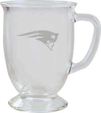 Memory Company New England Patriots 16 Oz. Etched Cafe Mug