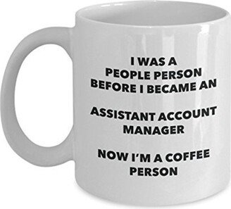 Assistant Account Manager Coffee Person Mug - Funny Tea Cocoa Cup Birthday Christmas Lover Cute Gag Gifts Idea