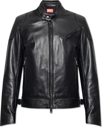 L-Hein Leather Biker Jacket