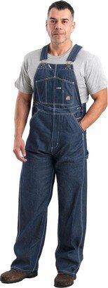 Berne Men's Heritage Unlined Denim Bib Overall Big & Tall