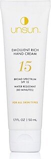 Unsun Cosmetics Emollient Rich Hand Cream Spf 15 1.7 oz.