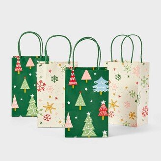 XS Gift Bags 4pk Christmas - Spritz™