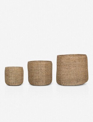 Lulu and Georgia La Jolla Seagrass Baskets (Set of 3)