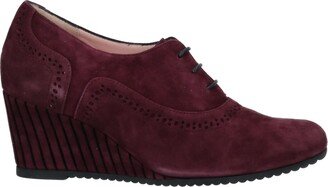 Lace-up Shoes Deep Purple