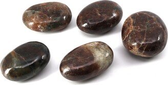 Green Garnet Pebble - Prosperity, Abundance, Attraction, Heart Chakra