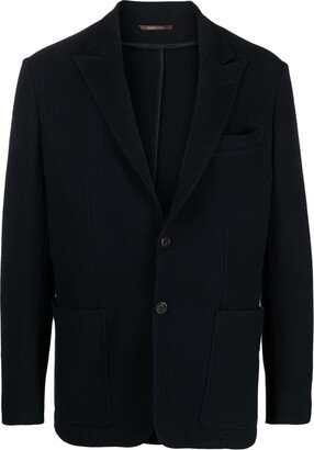 Wool Single-Breasted Blazer