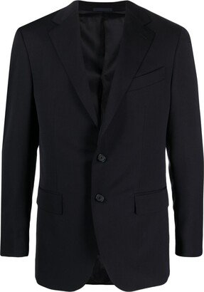 Tailored Single-Breasted Blazer-AF