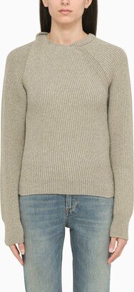 Pewter cashmere jumper