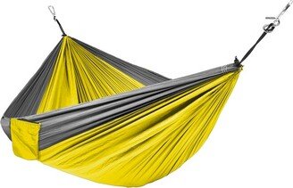 Best Choice Products Portable Nylon Parachute Hammock w/ Attached Stuff Sack- Yellow