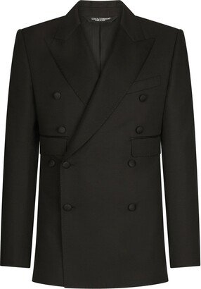 Sicilia double-breasted tuxedo jacket