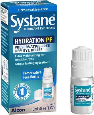 Systane Hydration Multi-Dose Preservative Free Drops - 0.34 fl oz