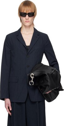 Navy Notched Blazer