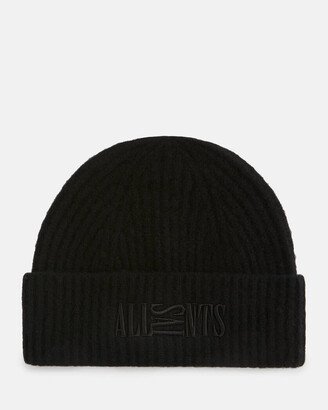 Oppose Boiled Wool Embroidered Beanie