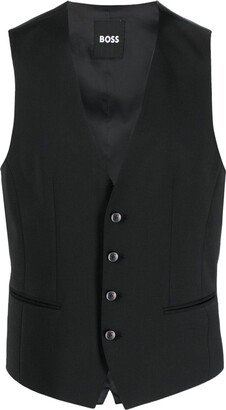 Adjustable Cotton-Blend Waistcoat