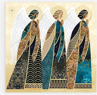 Selfridges Edit Macmillian Three Angels Christmas Cards Pack of Five