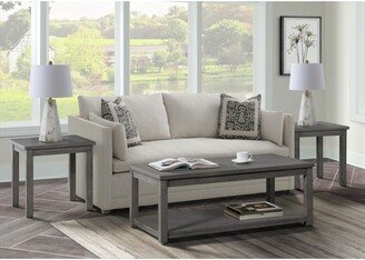 Rhys Occasional Table Set in Gray
