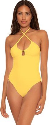 Color Code Candice Multi Way One-Piece (Banana) Women's Swimsuits One Piece