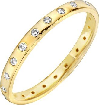 Diamond Select Cuts 14K 0.21 Ct. Tw. Diamond Dotted Eternity Ring