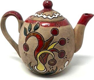 Tea Pot Hand Made & Painted in Armenia 6