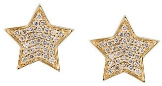 Stasia diamond star stud earrings