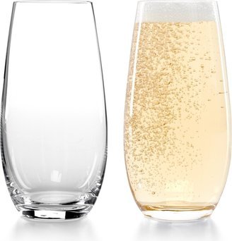 Set of 2 O Stemless Champagne Glasses