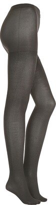 MeMoi Twin Rib Opaque Tights