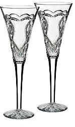 Wedding Toasting Flutes, Set of 2