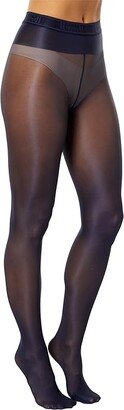 Neon 40 Tights (Navy) Hose