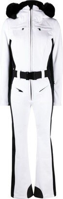 Parry belted ski suit