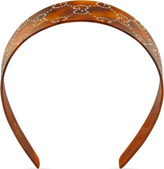 GG crystal-embellished hairband