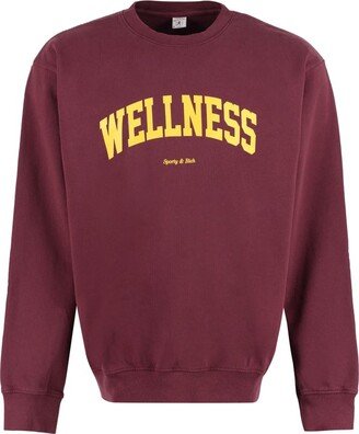 Logo Printed Crewneck Sweatshirt-AU