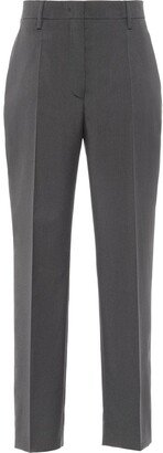 Straight-Leg Wool Trousers-AE