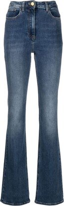 Flared High-Waisted Jeans