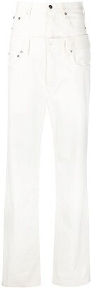 AC9 Panelled High-Waisted Trousers