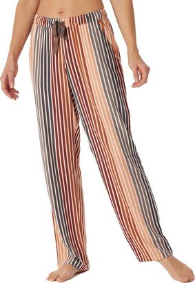 Women's Long Viscose Web Pyjama Bottoms-Mix + Relax Sleep