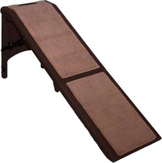 Free Standing Dog Ramp - Brown