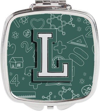 CJ2010-LSCM Letter L Back to School Initial Compact Mirror