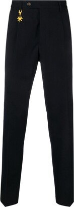 Stretch-Wool Slim-Cut Trousers