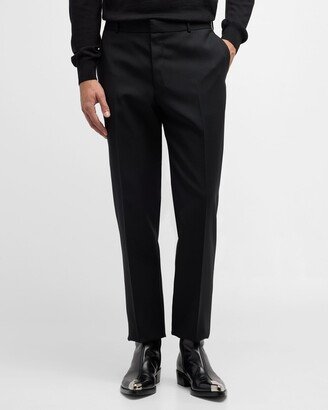 Men's Wool Gabardine Cigarette Pants