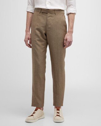 Men's Wool-Linen Twill Pants