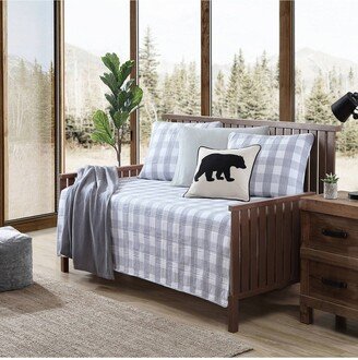 Lakehouse Plaid Print Daybed Set